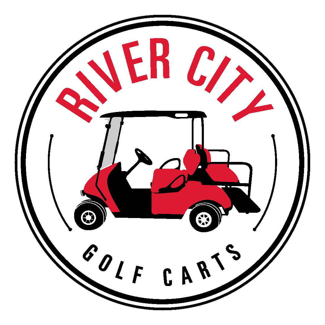 river city golf cart logo